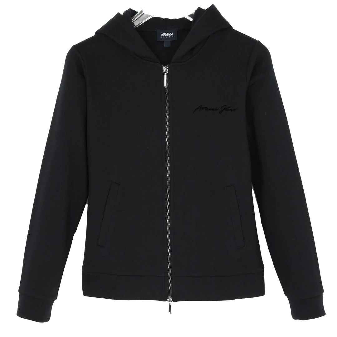 ARMANI JEANS阿玛尼 女士薄绒款休闲连帽外套6Y5M32 5JAKZ 1200