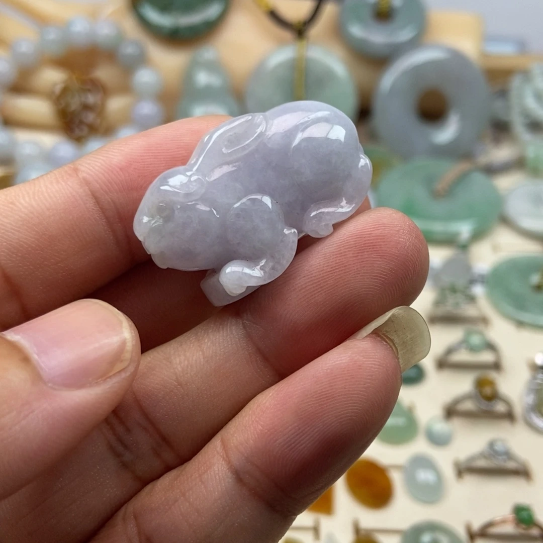翡翠未镶嵌颈饰56