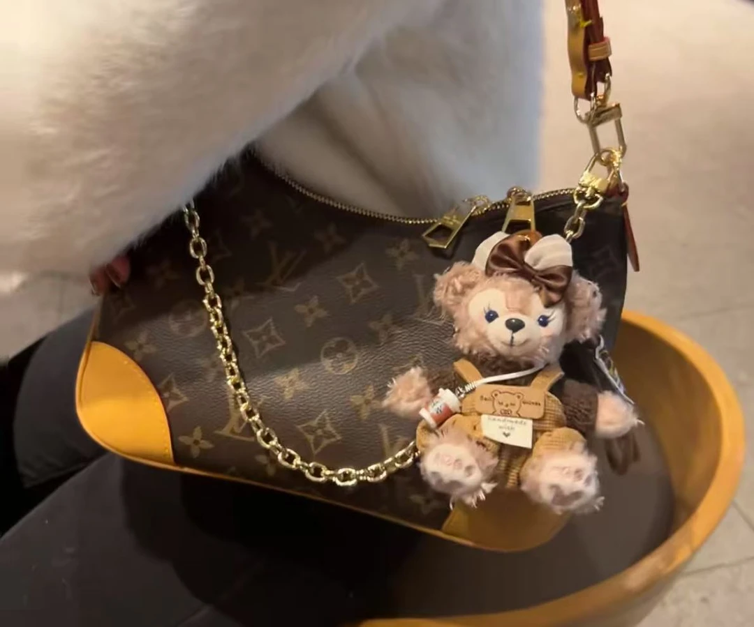 泡芙卷卷毛绒屋可爱毛绒挂件