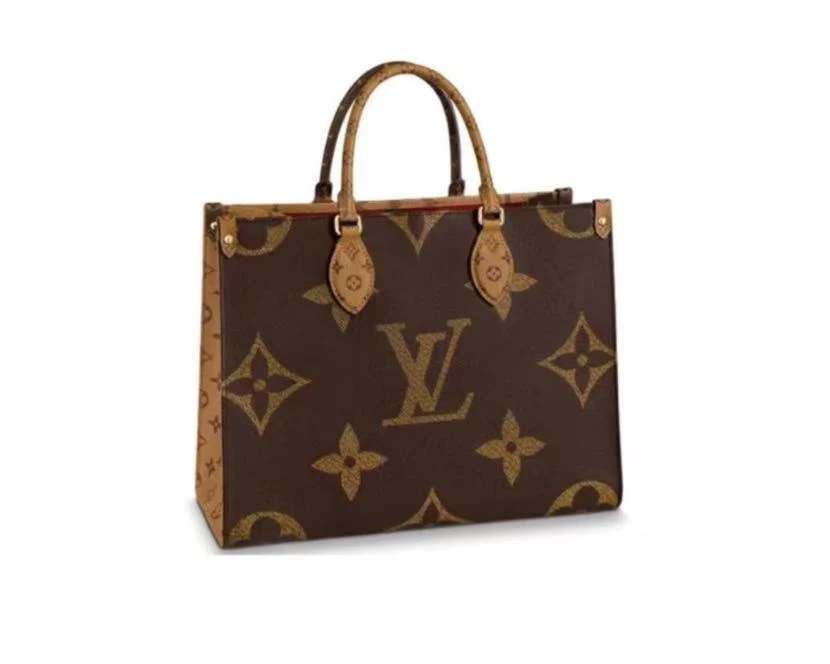 99新 LouisVuitton/路易威登 舟舟专属经典老花老花onthego托特包