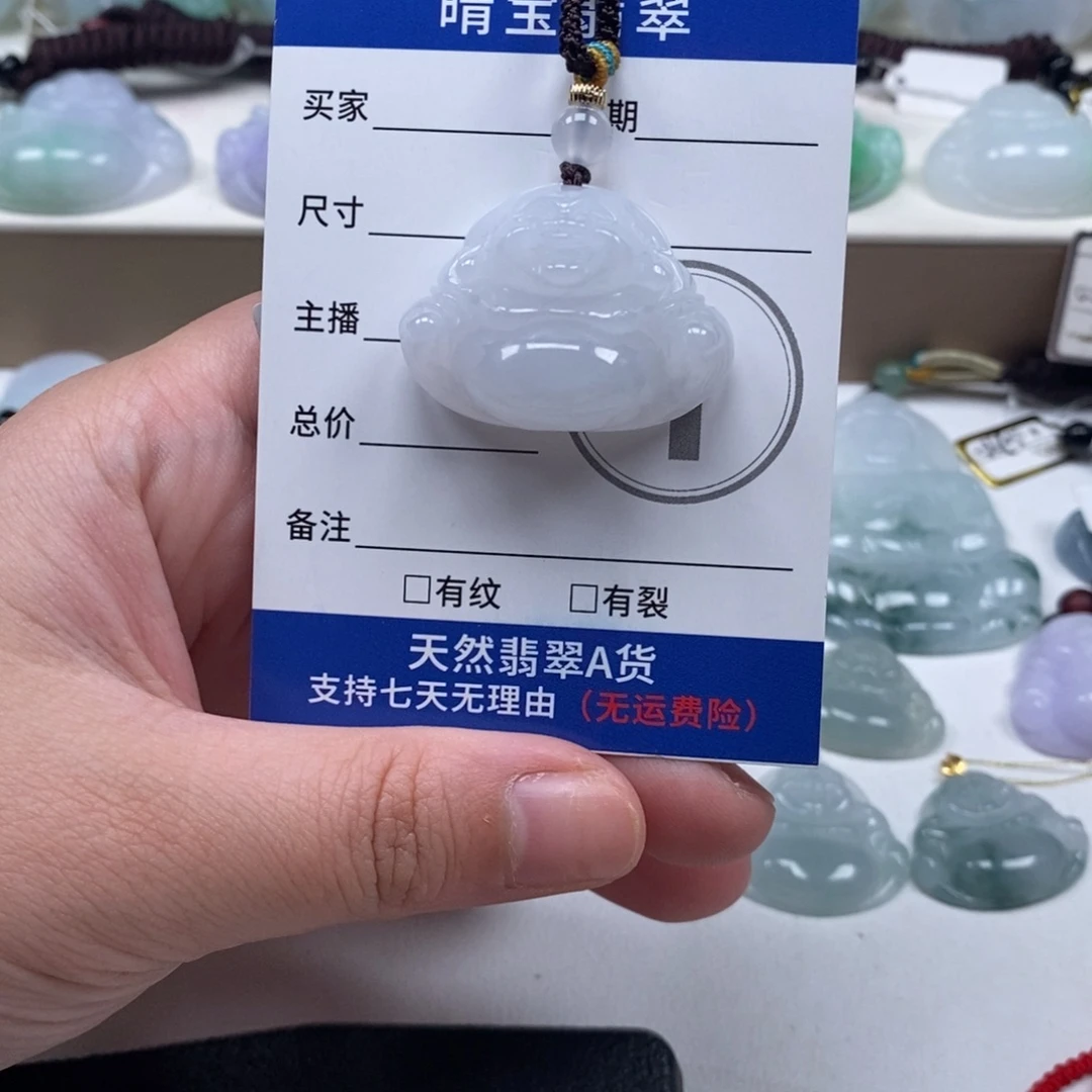 翡翠未镶嵌颈饰天然翡翠