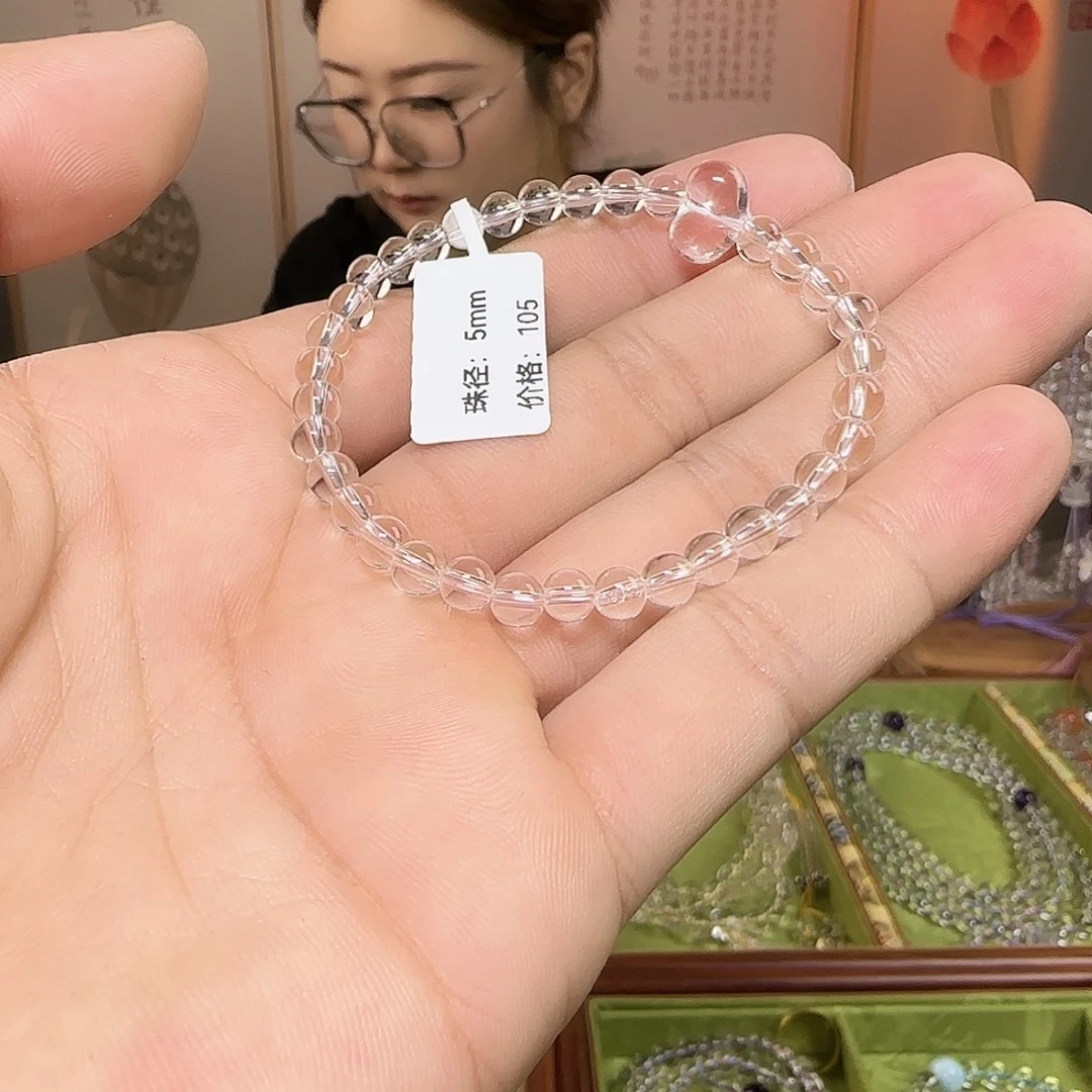 娟***儿手链未镶嵌水晶白水晶