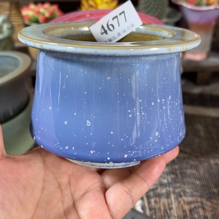 口8高8 手工花盆满30包邮