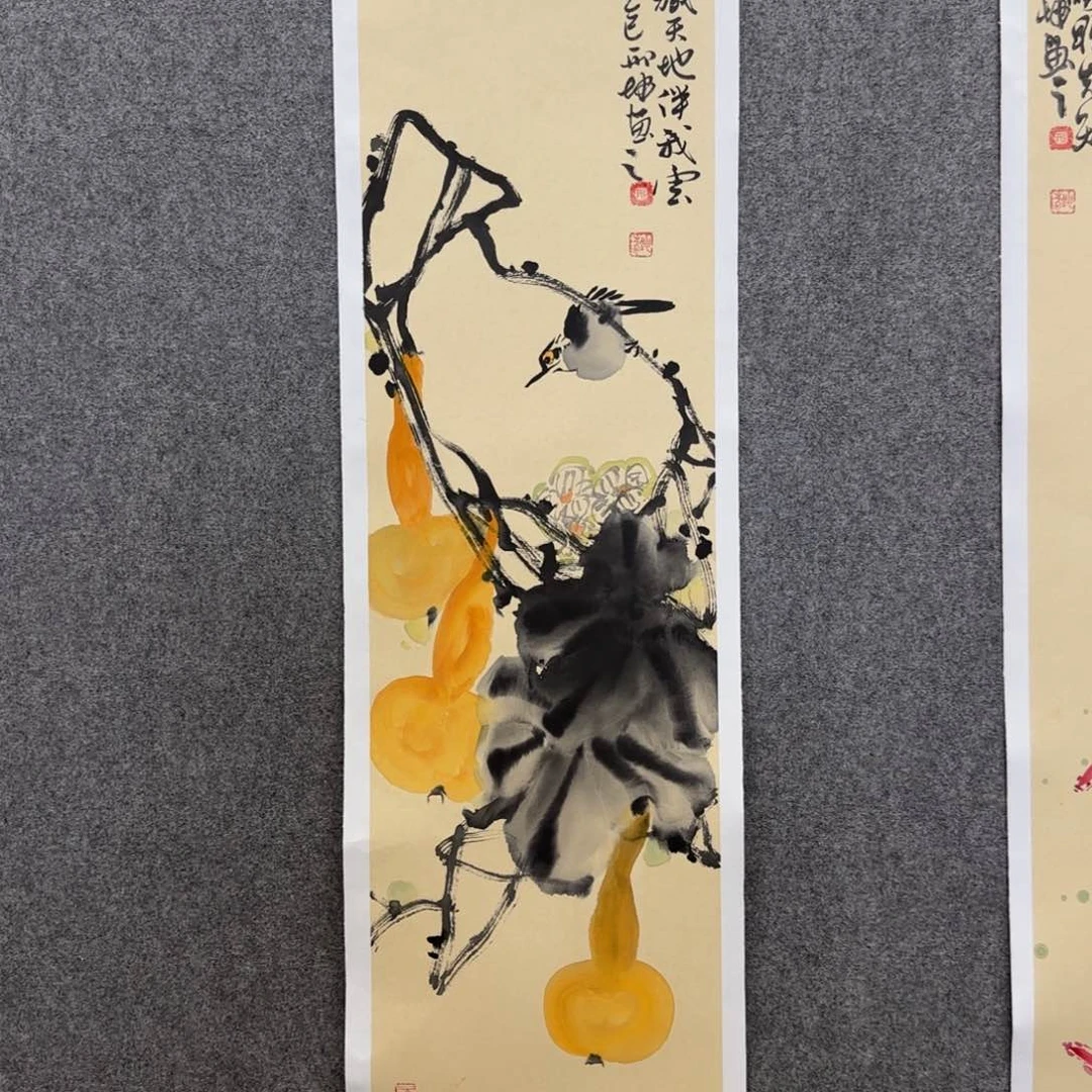 国画邢坤老师手绘作品