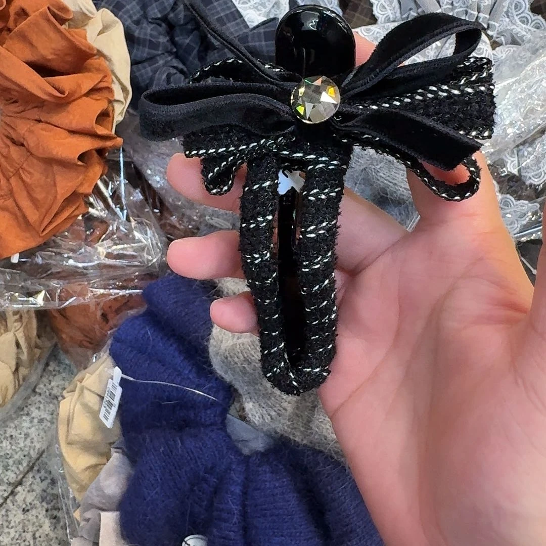 非金属懒人夹蝴蝶结