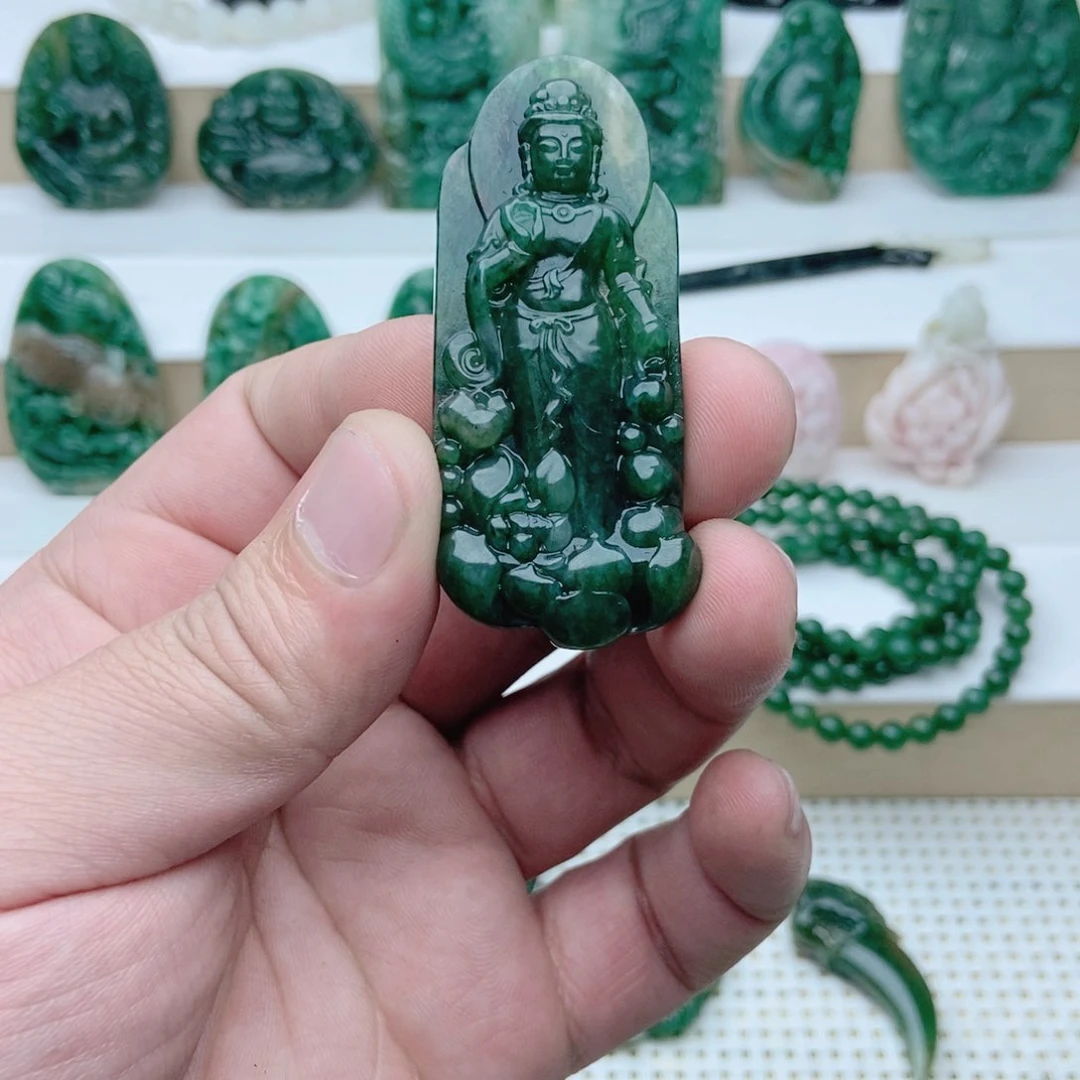 独山玉挂件未镶嵌即****࿐