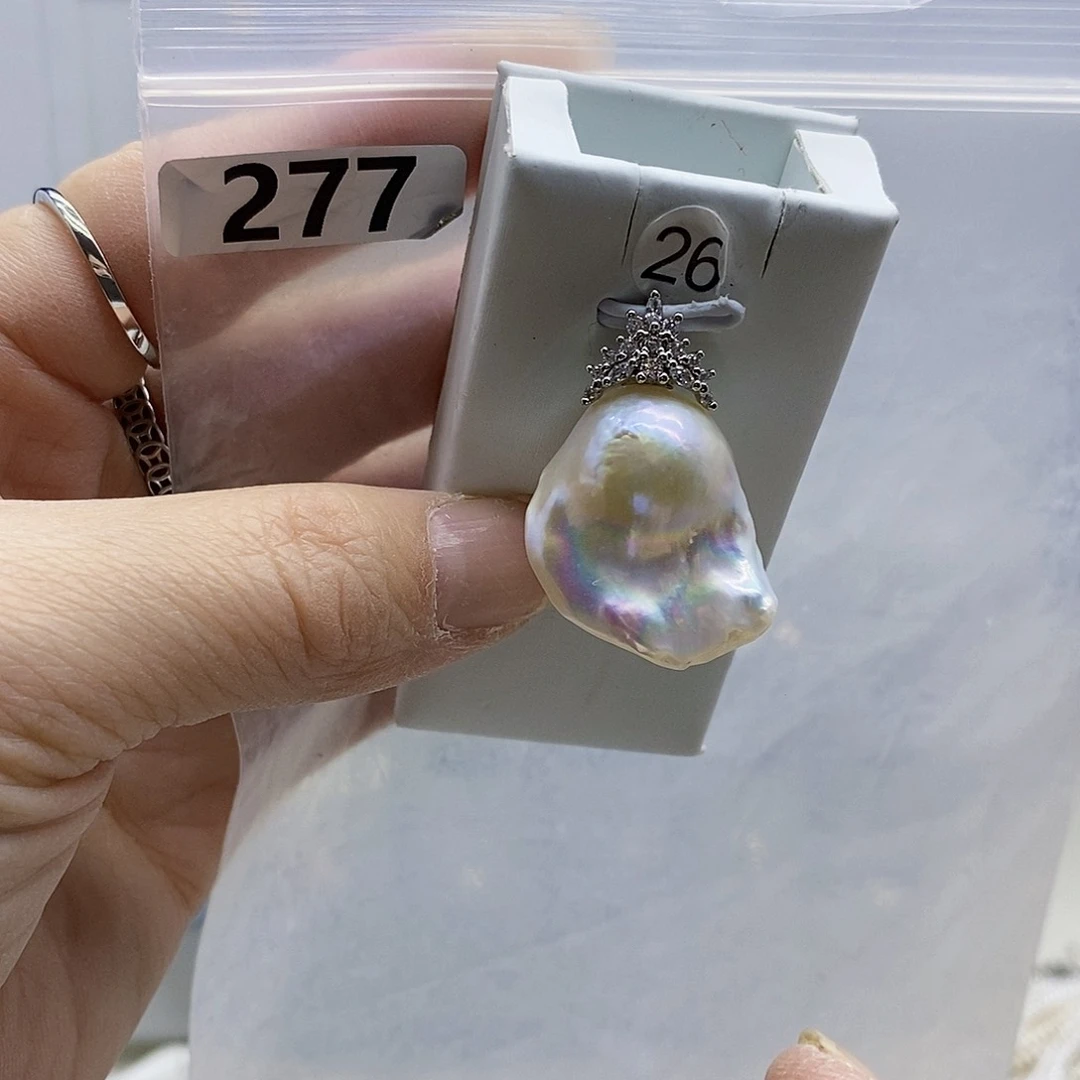 颈饰合金淡水珍珠