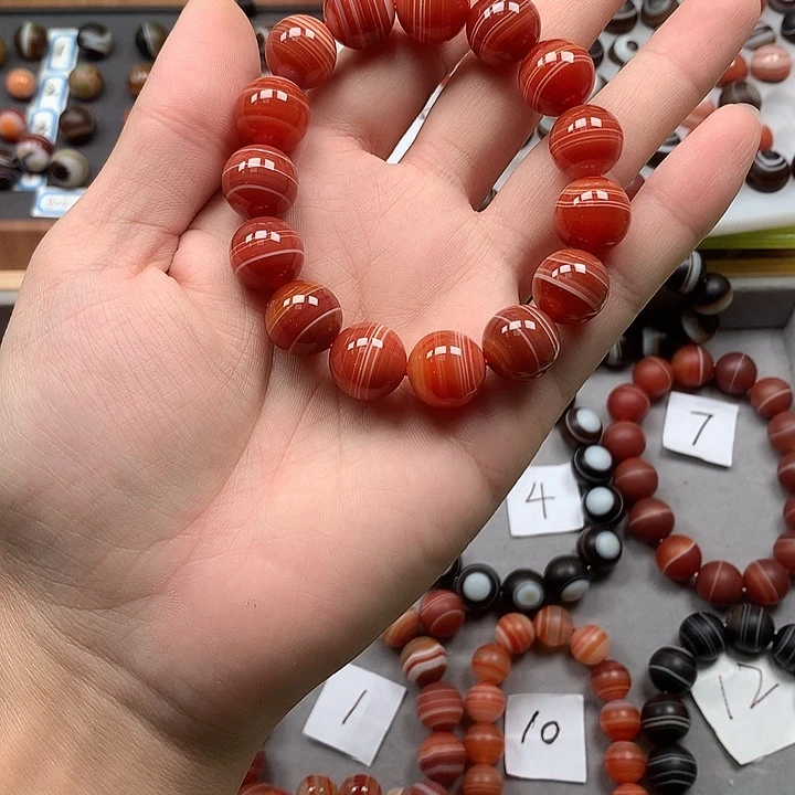 玛瑙/玉髓未镶嵌手链