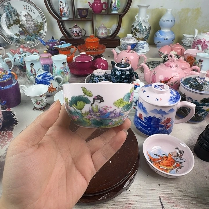 陶摆件景德镇陶瓷老厂瓷30