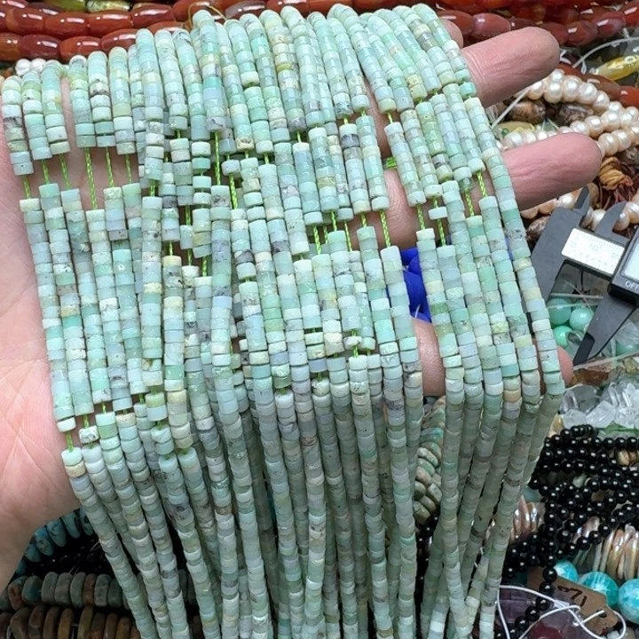 合金玛瑙/玉髓珠宝半成品一条2x4m绿澳宝