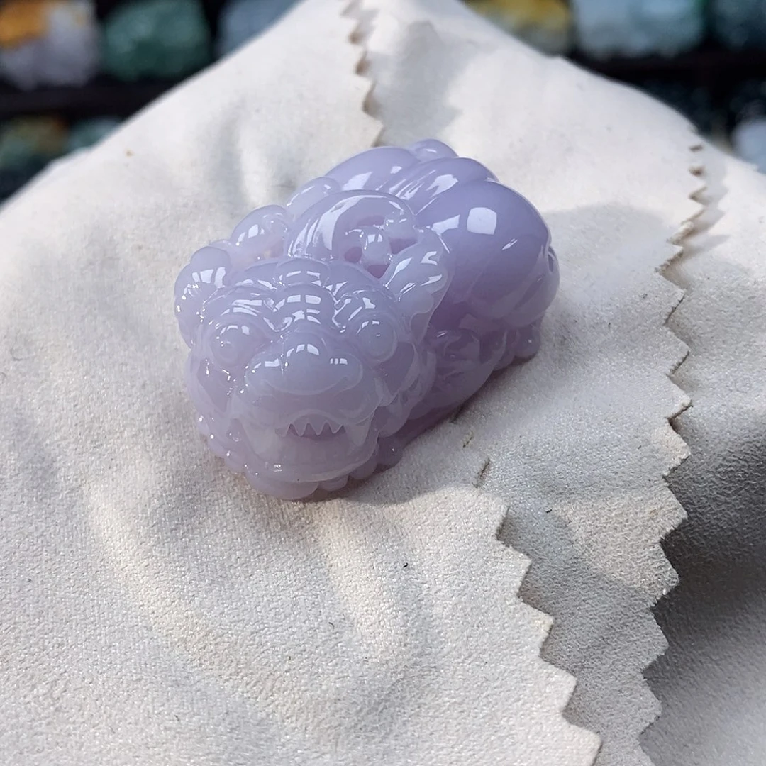 颈饰未镶嵌翡翠天然翡翠吊坠貔貅