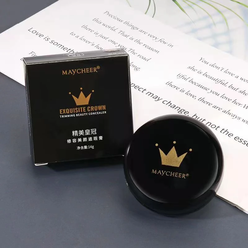 美茜儿遮瑕膏防水粉底膏修容膏遮盖黑眼圈修饰