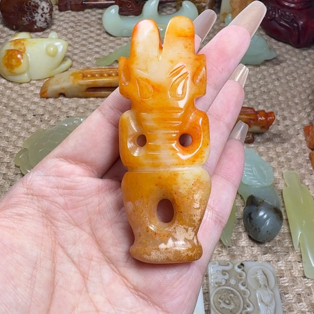 吊坠白玉菩提挂件