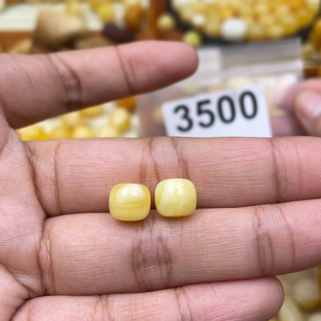 琥珀珠宝奇石未镶嵌9.1x8.1 微瑕