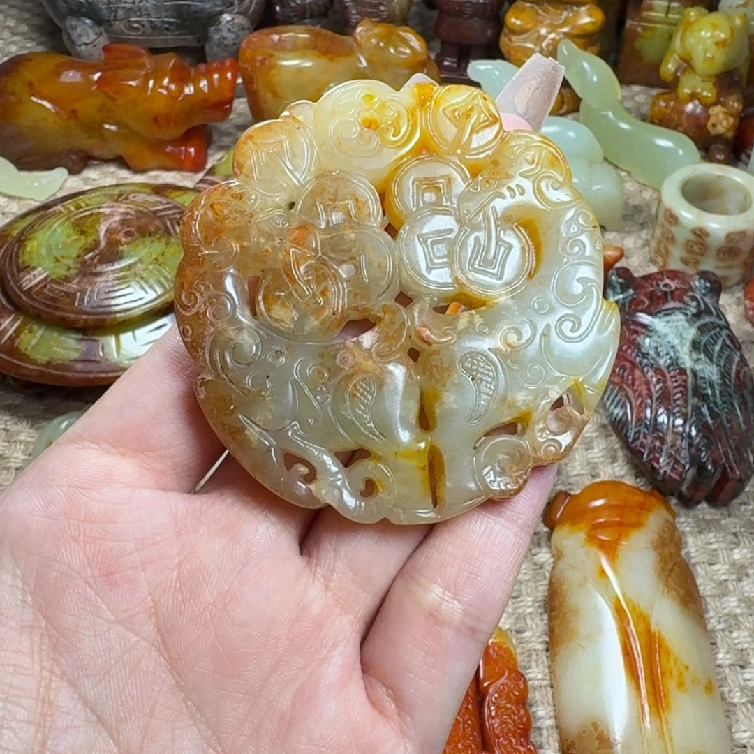 吊坠白玉菩提挂件