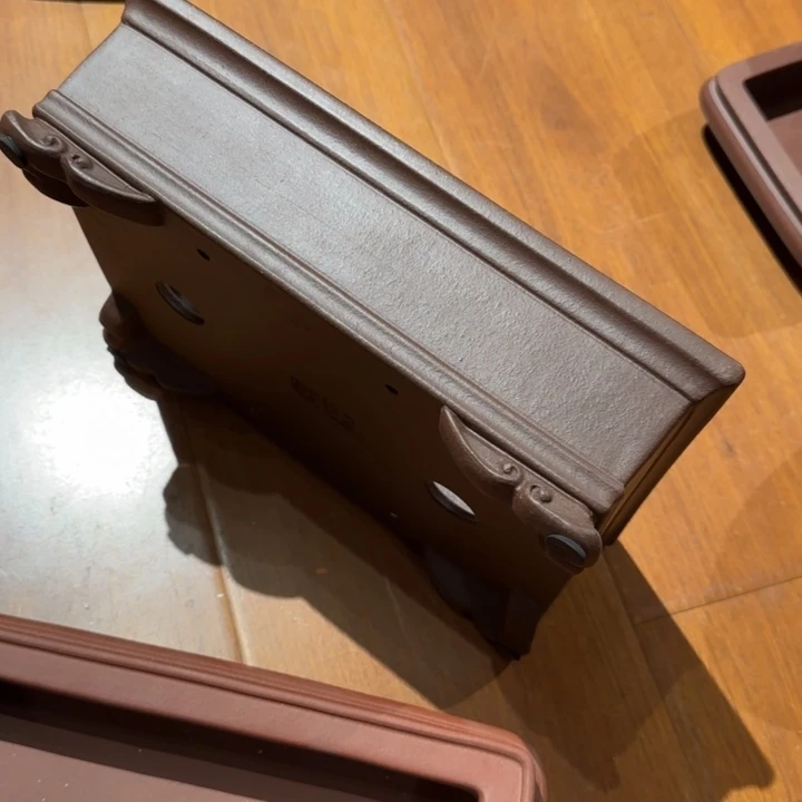 紫砂花盆破**杨原矿紫泥