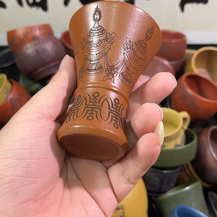 茶杯紫砂全手工紫砂主人杯