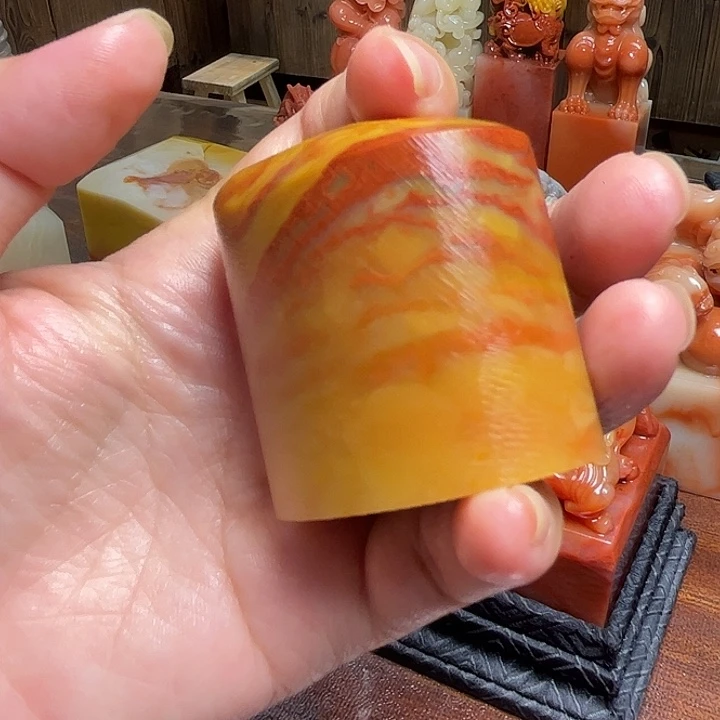 老挝石老挝保利石印章