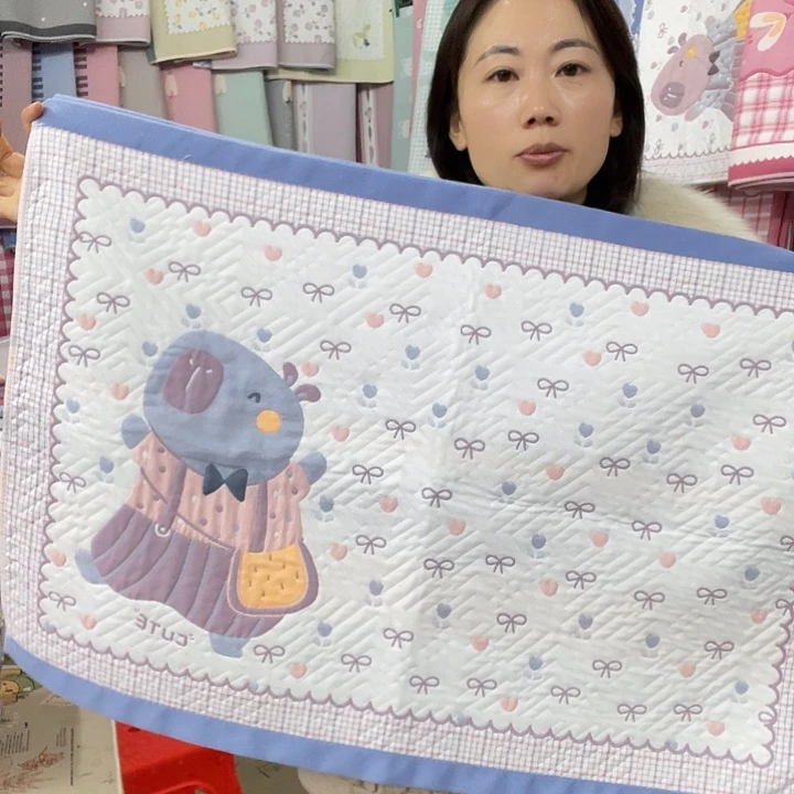 棉特价蓝色快乐熊