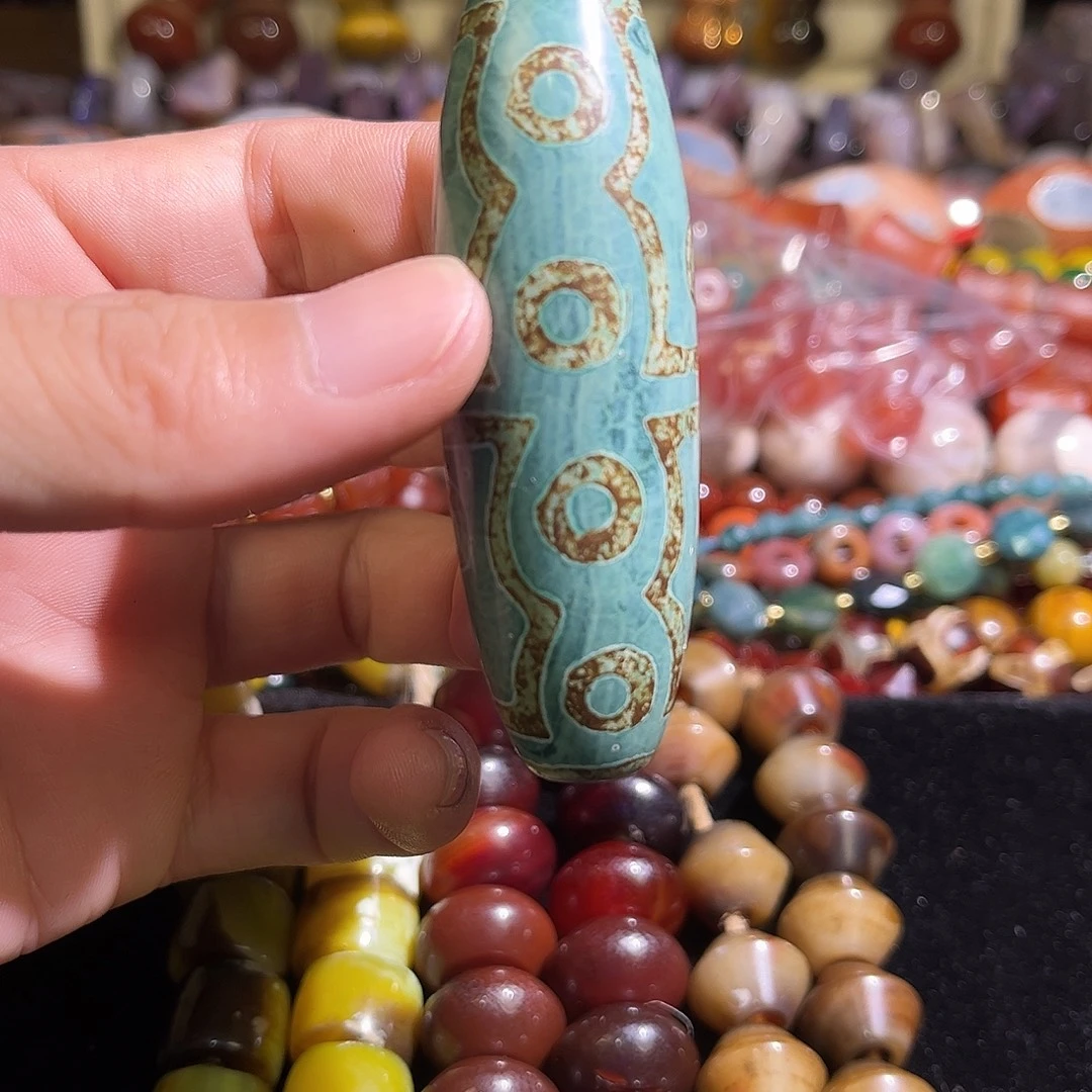 玛瑙/玉髓未镶嵌珠宝半成品天珠