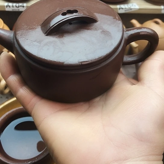 茶壶紫砂紫泥汗瓦150豪升左右
