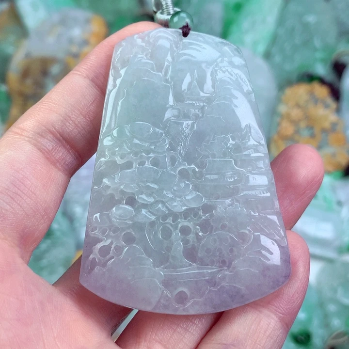 吊坠(不含链)未镶嵌翡翠