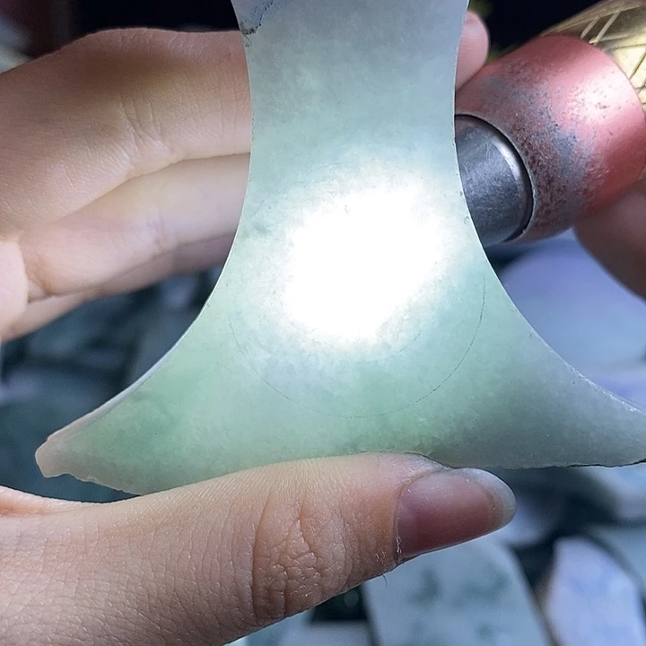翡翠裸石纯天然翡翠