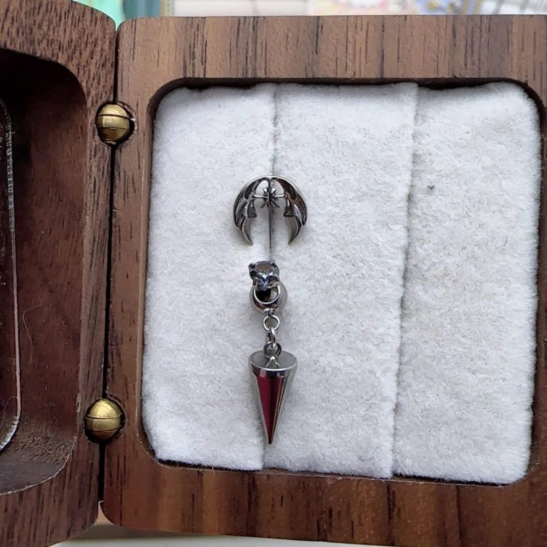 十***月钛合金合金十一宝宝马蹄环套装