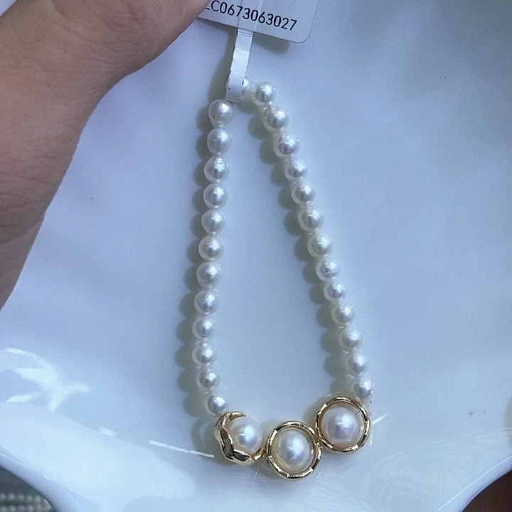 淡水珍珠未镶嵌颈饰