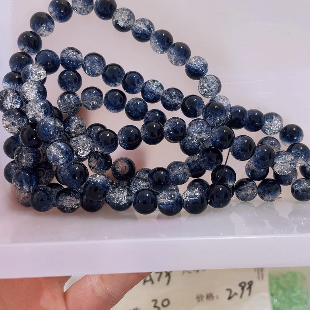 琉璃非金属珠珠珠珠卡10的 50颗