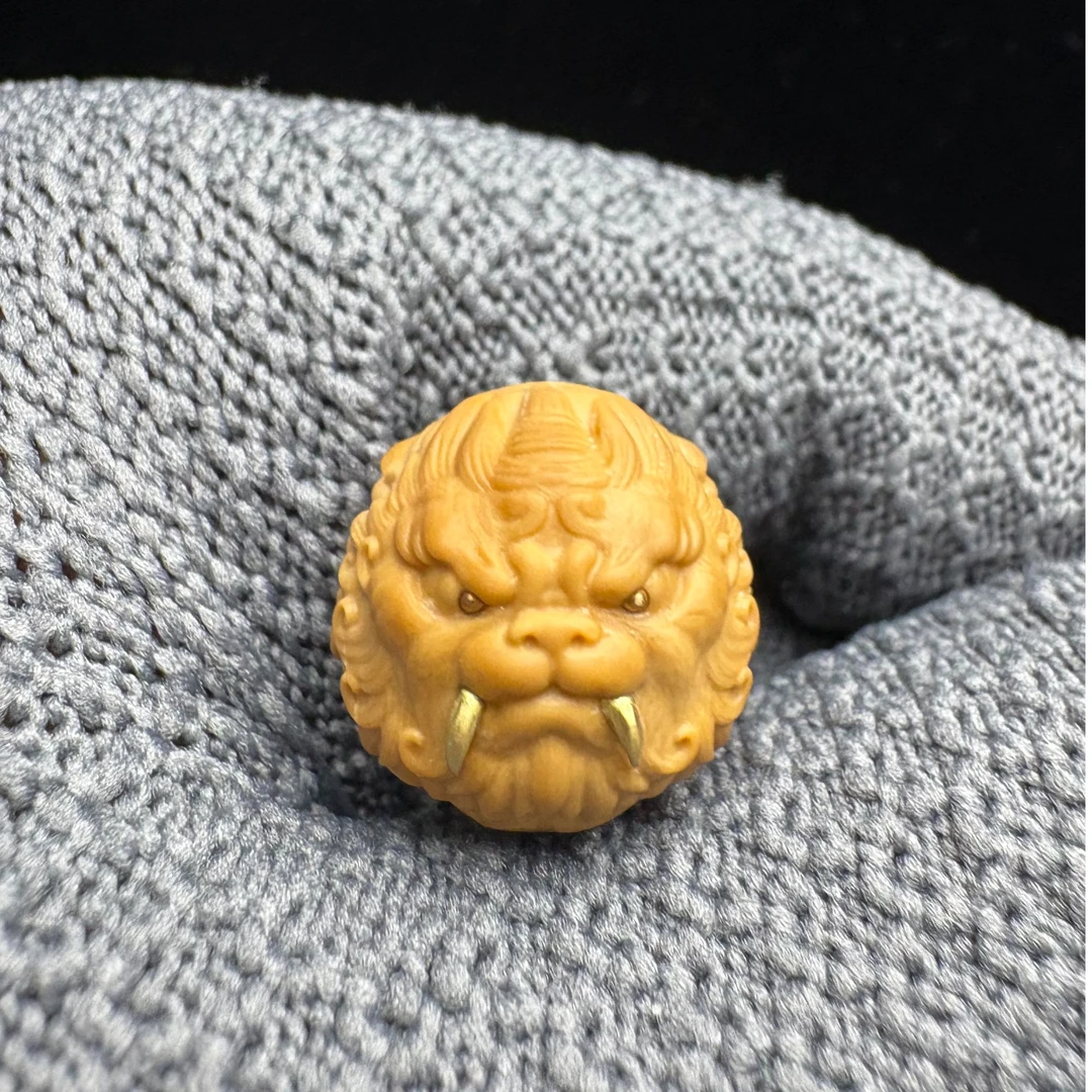 猴头核桃单颗  貔貅