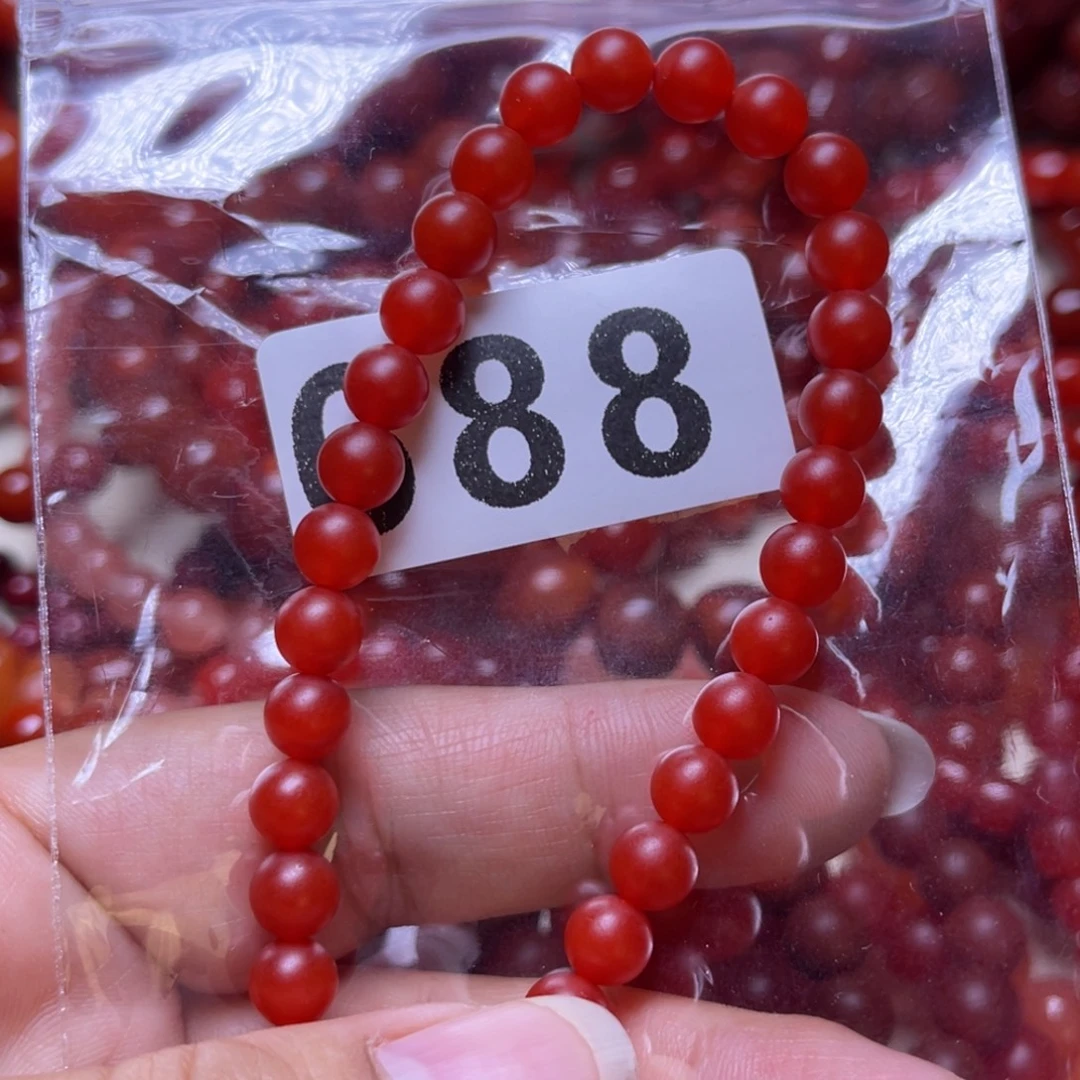 堂***o南红玛瑙未镶嵌手链