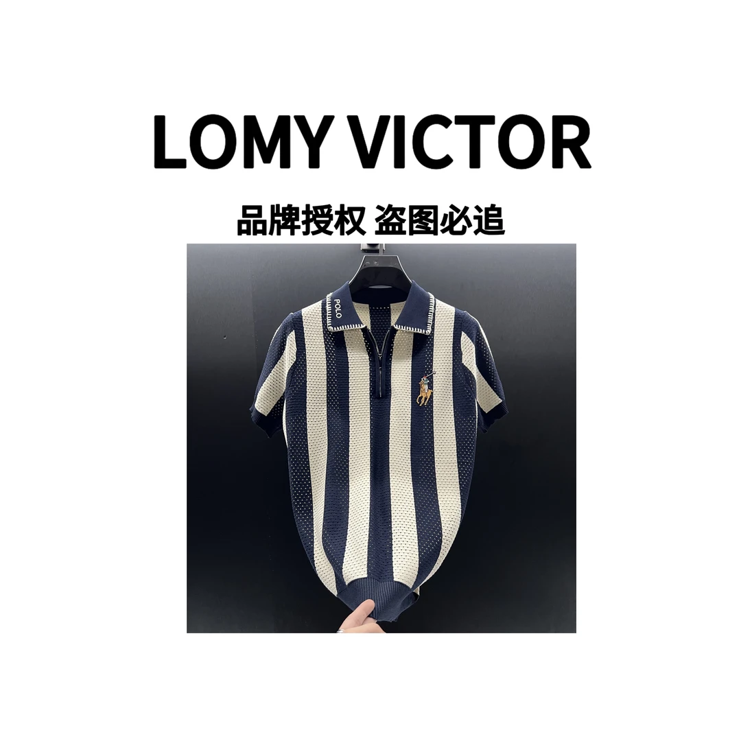 LOMY VICTORDD欧洲站顶奢奢品polo衫上衣NZN989-1
