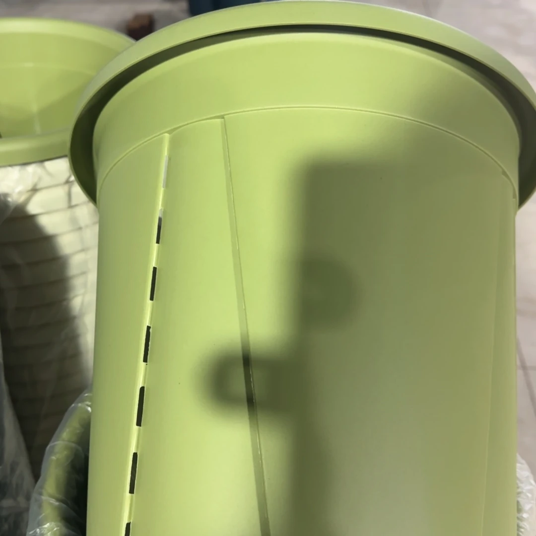 塑料青山控根6号果绿4个带拖