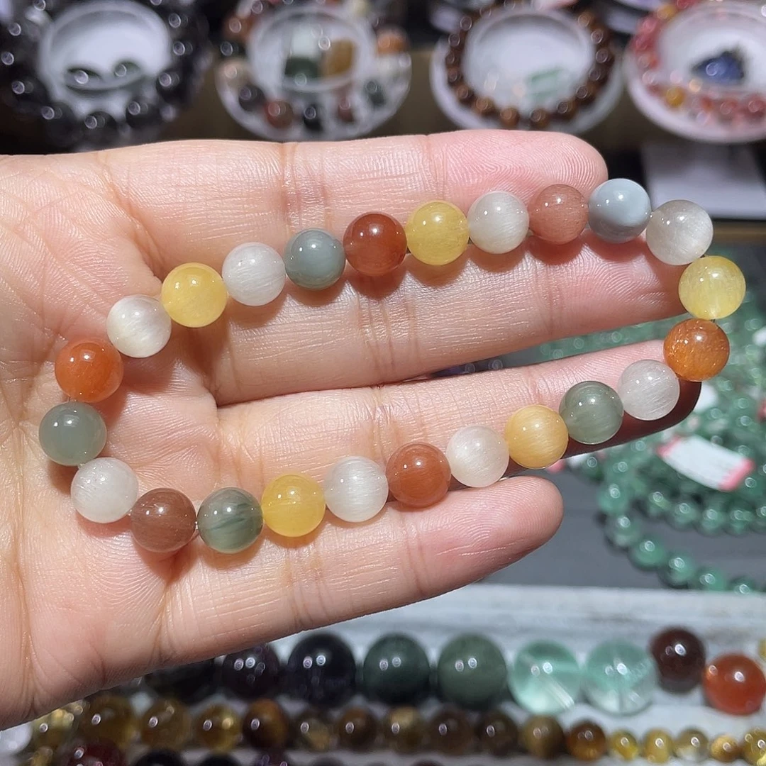 未镶嵌手串水晶兔毛手串