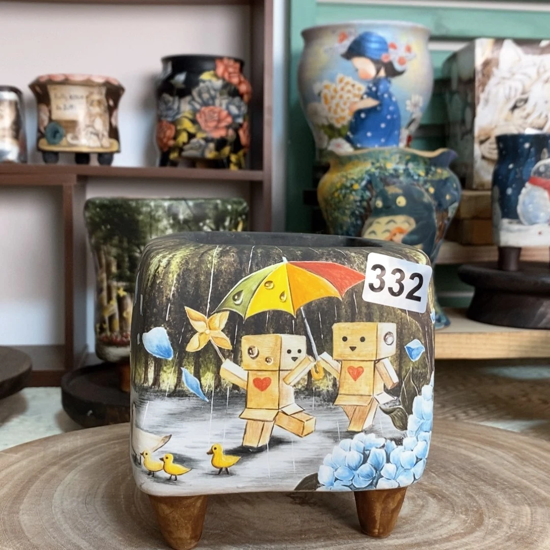 【闪购商品】332手绘精工盆上新
