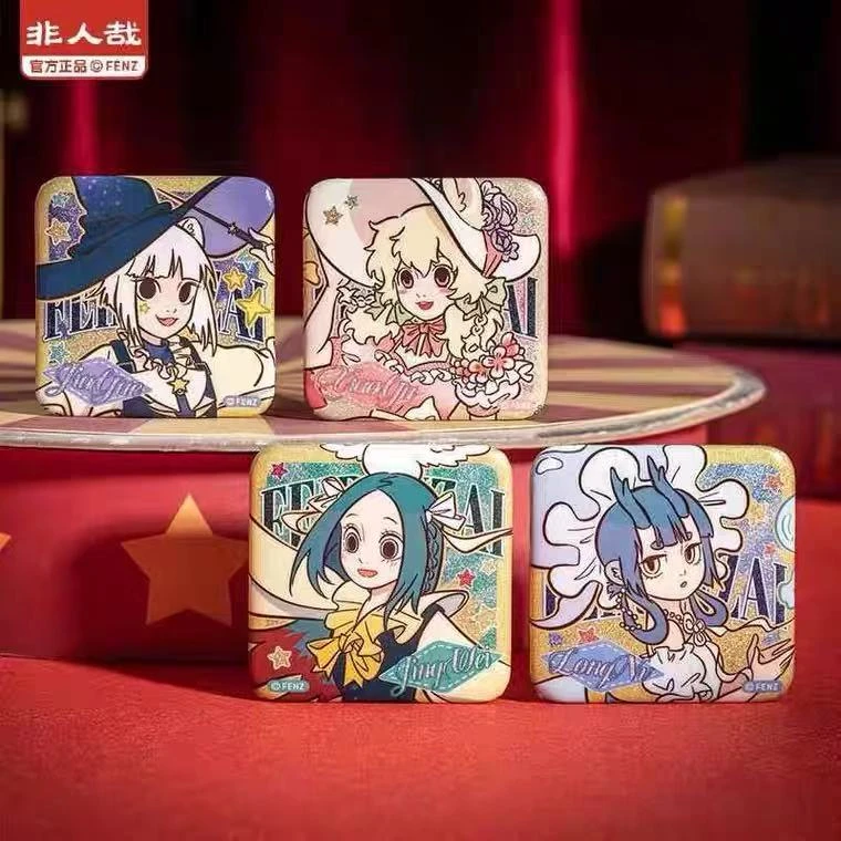 非人帽子戏法系列马口铁徽章