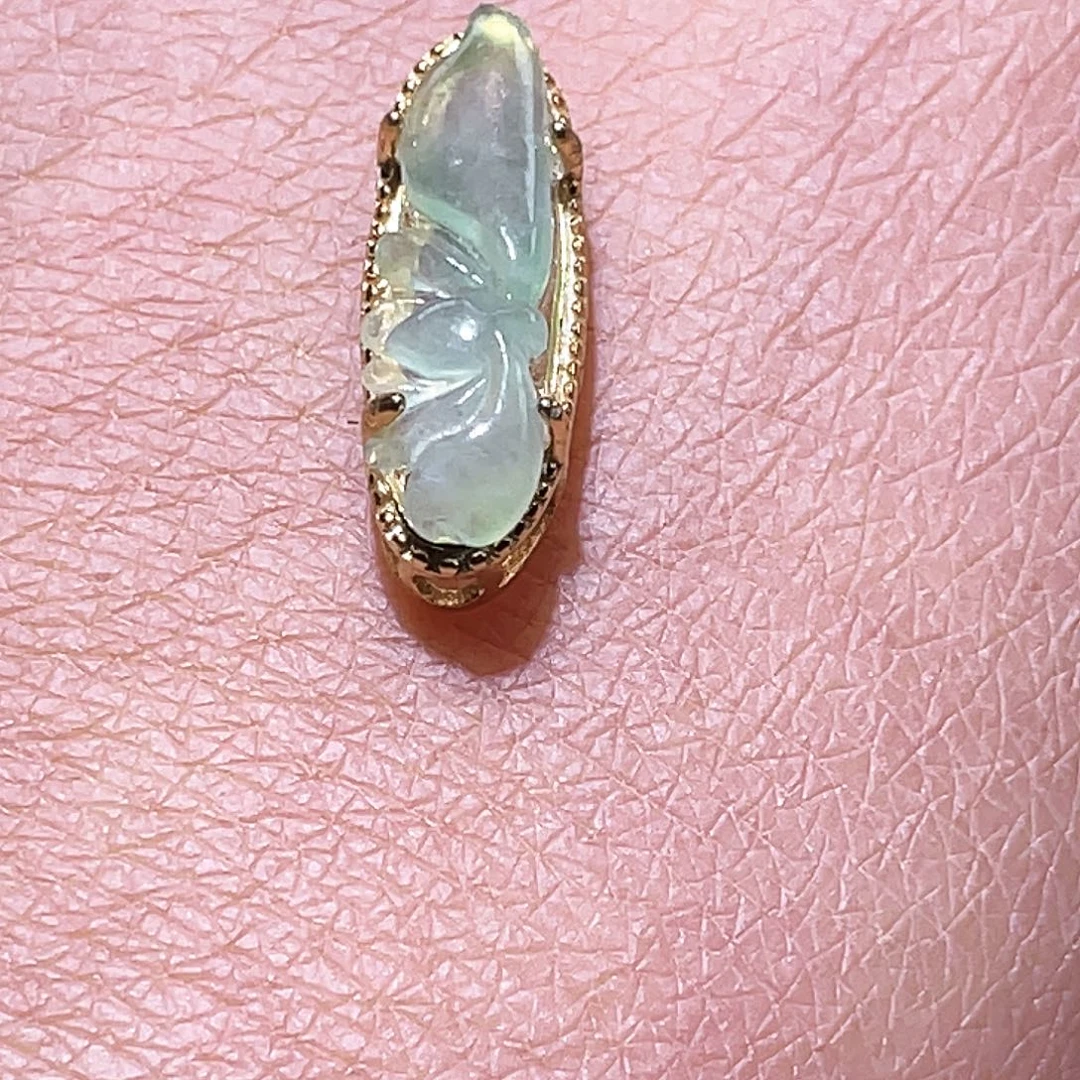 翡翠银S925镶嵌颈饰