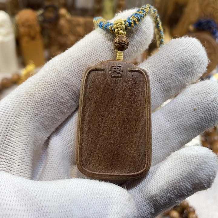 手串/手链檀香木老山檀香无事牌奶香