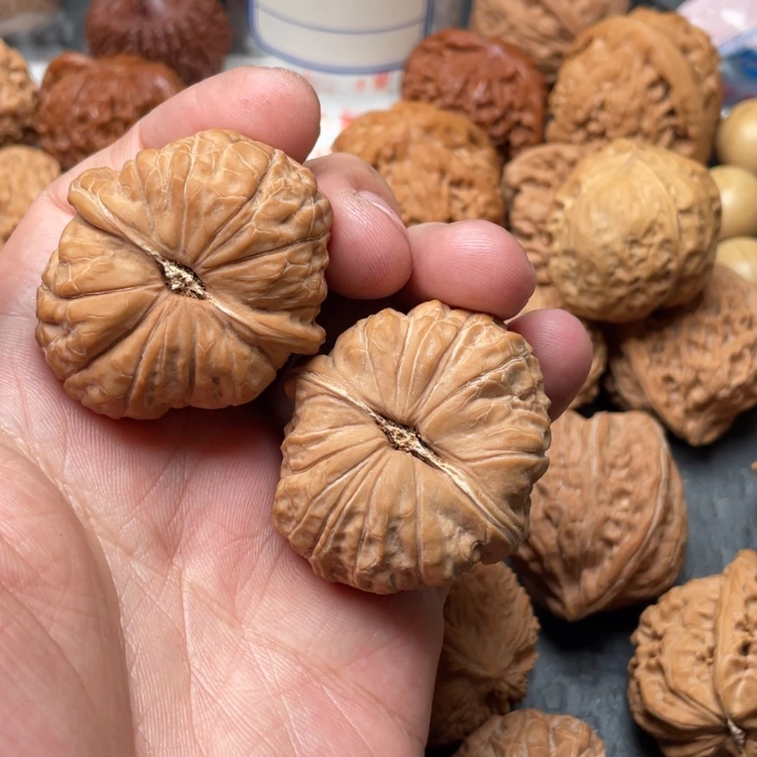 文玩核桃把件京**九南瓜