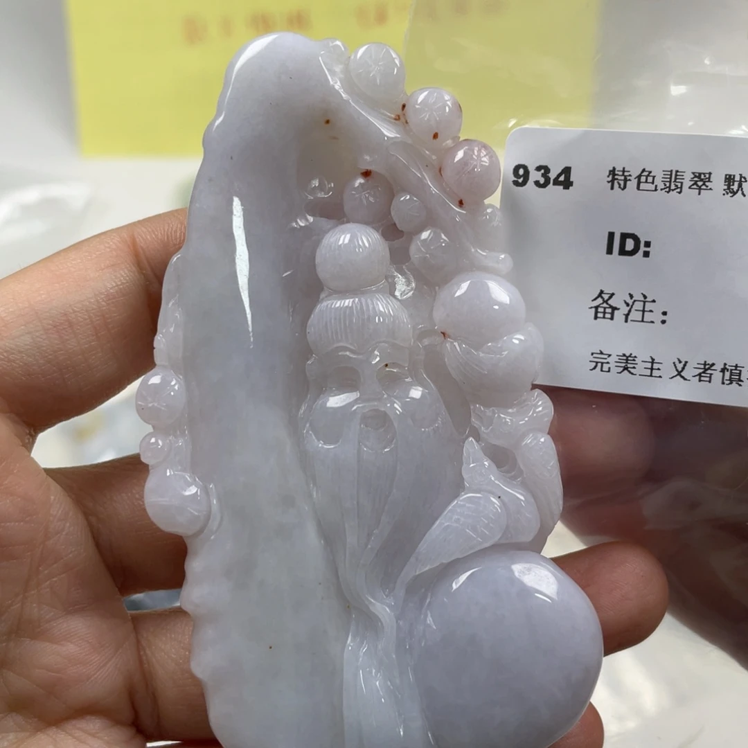 翡翠未镶嵌颈饰牌子