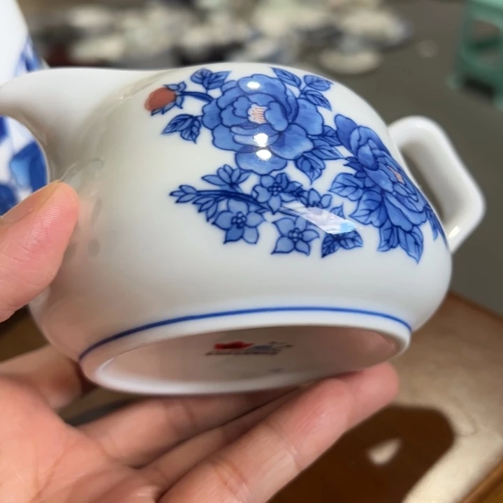 手绘玲珑公道一个陶瓷