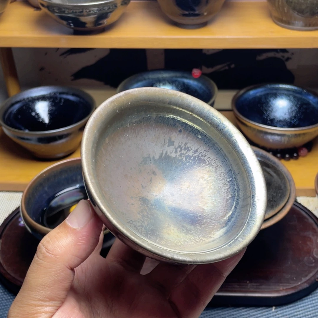 茶盏龙窑柴烧原矿原釉