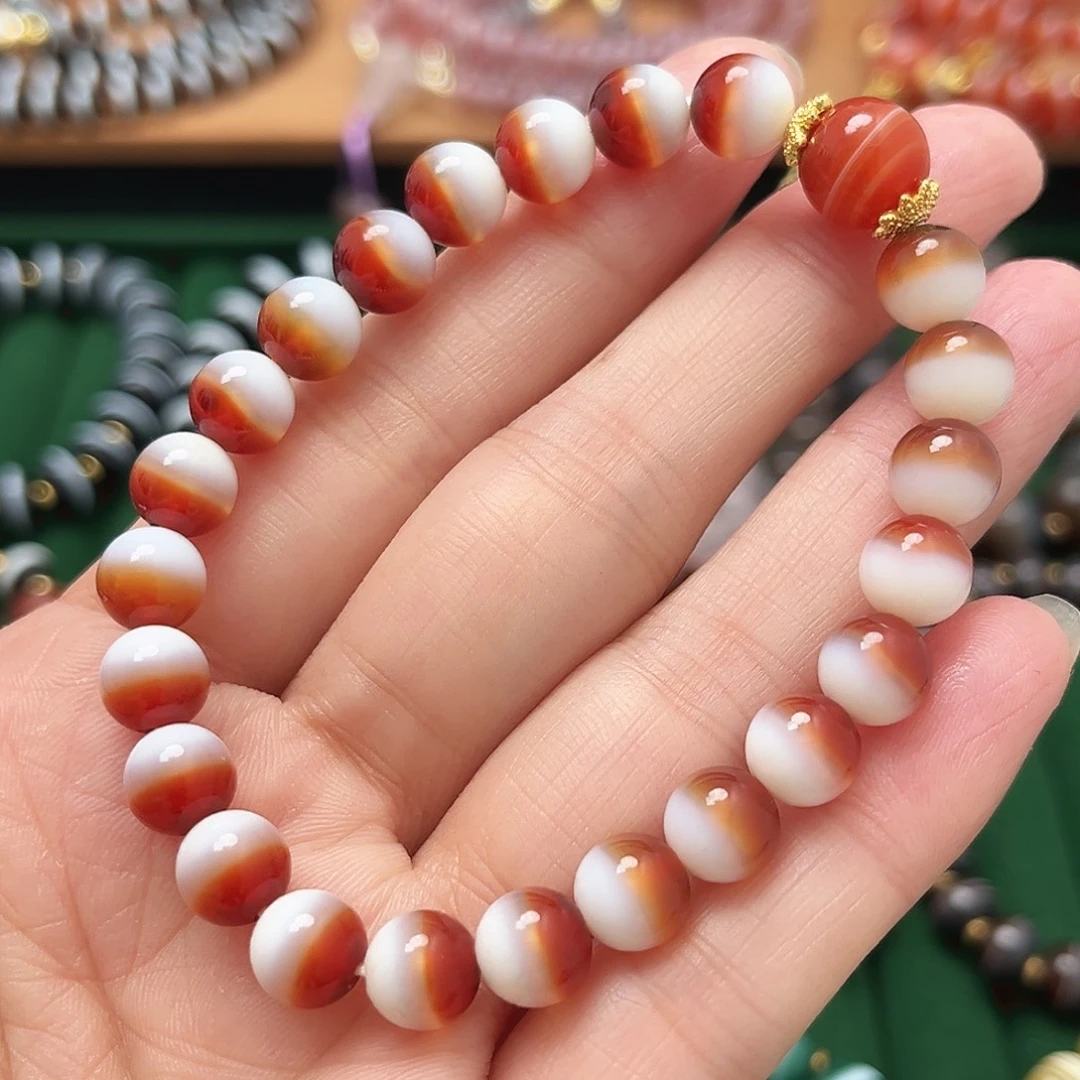 玛瑙/玉髓合金手串