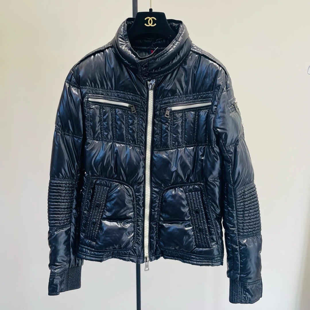 99新 MONCLER 蒙口拉链羽绒服/1/10201