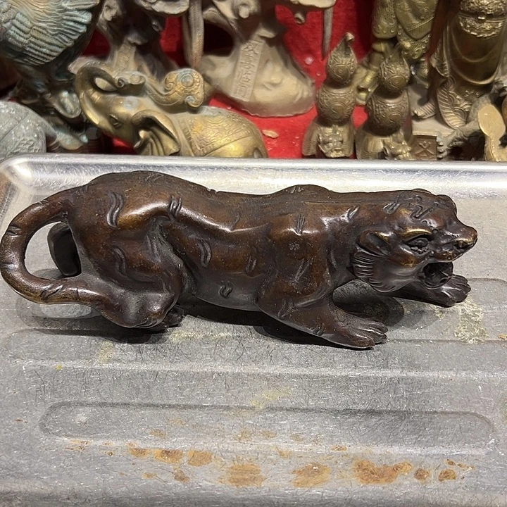 黄铜摆件，文房摆件