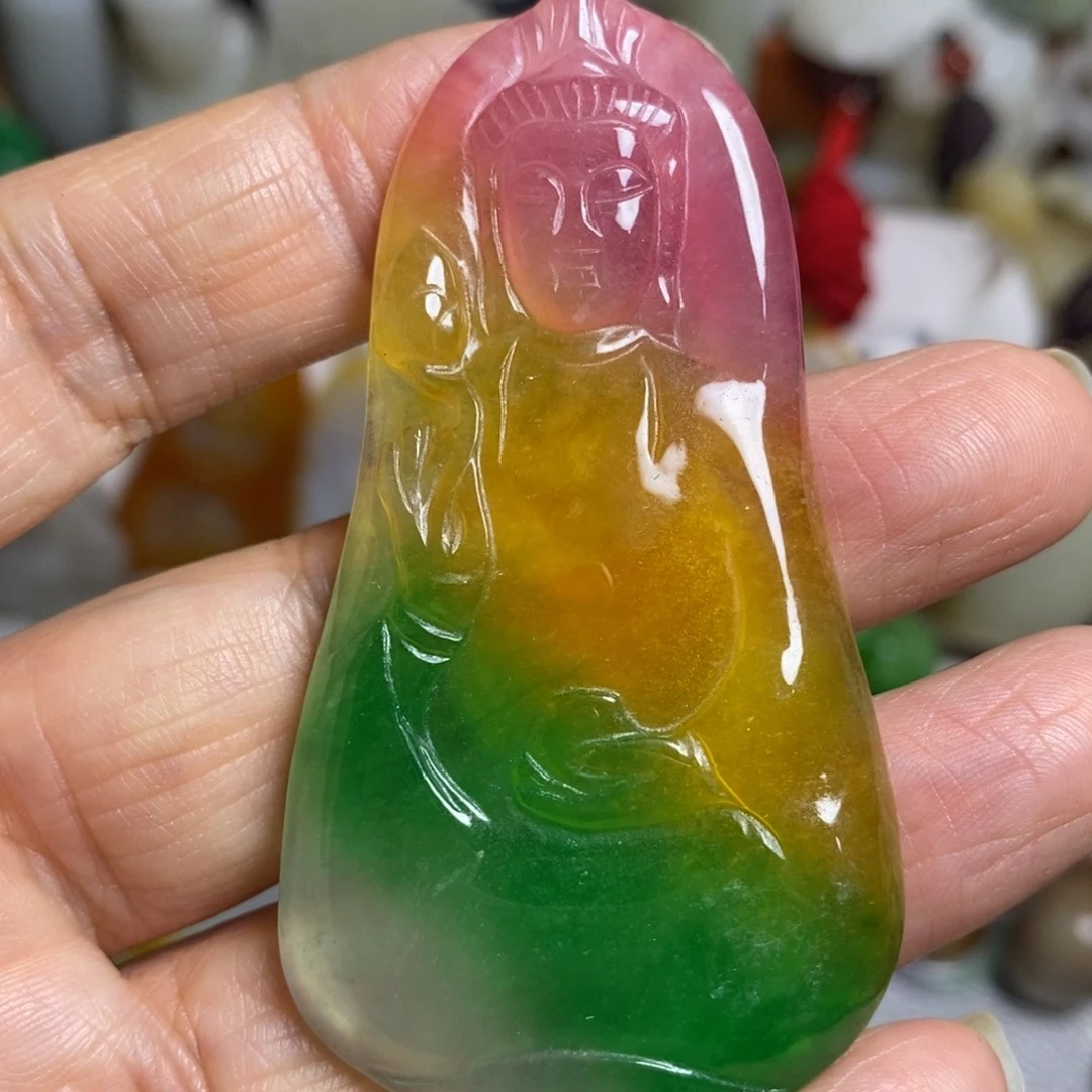 和田玉（糖玉）未镶嵌颈饰