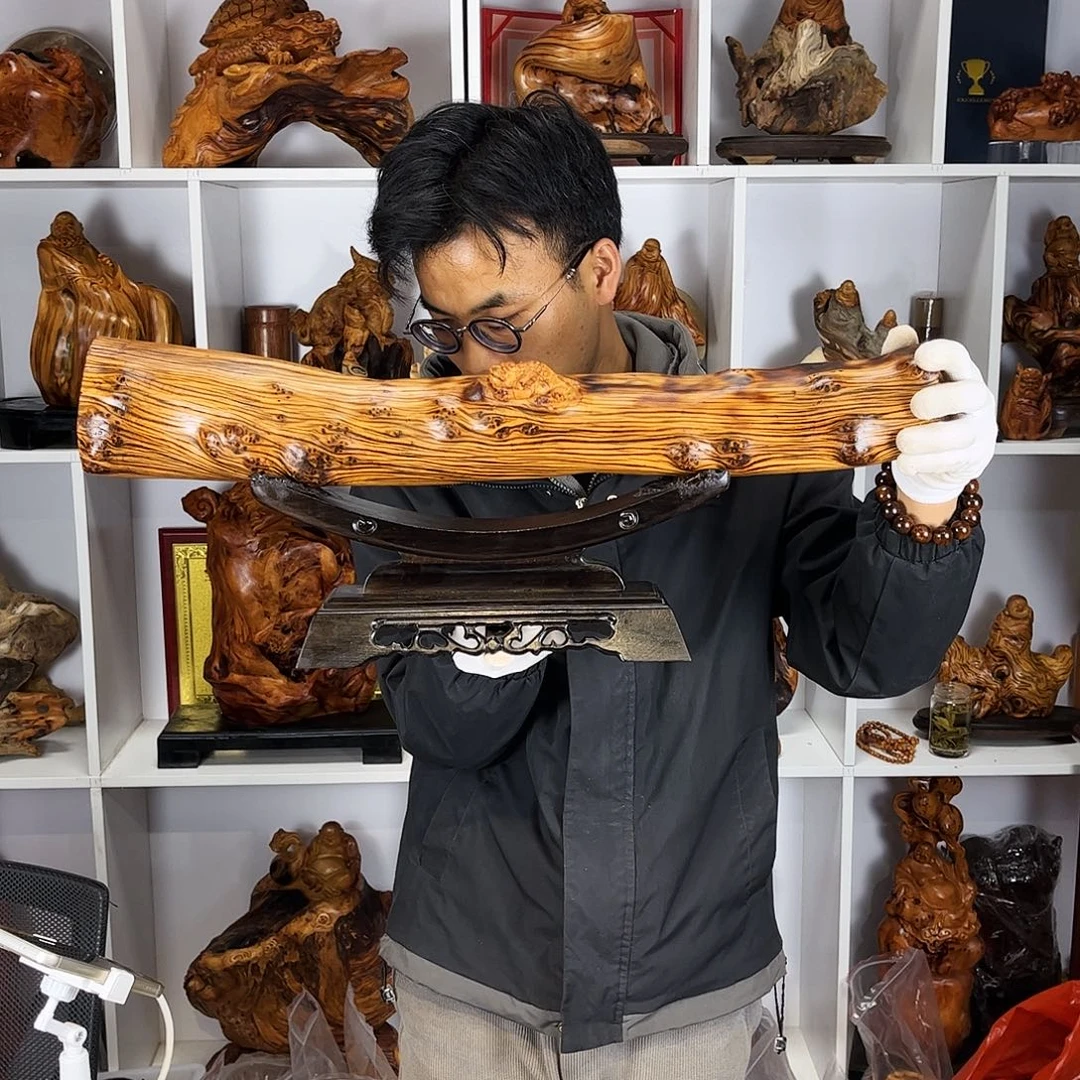 柏木（崖柏）C*F崖柏横财收藏品雷雷摆件