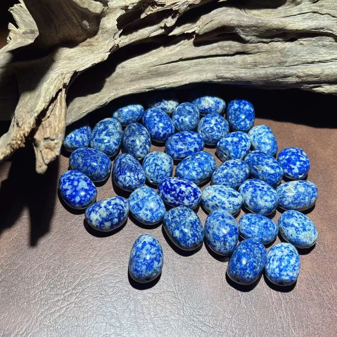 【与帅珠宝】青花瓷青金石单珠D020504—多样性发其一