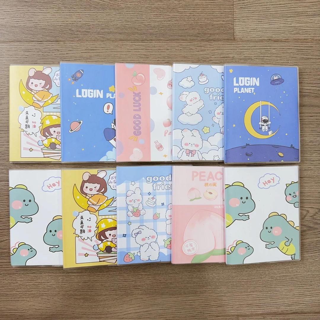 摩卡小米粒A6胶套本10本款式随机